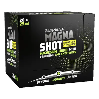 BioTech USA Magna Shot 20 x 25 ml citromzöld-citrom