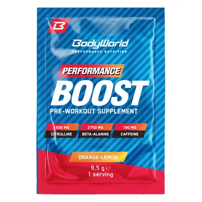 BodyWorld Boost 9,5 g narancs-citrom