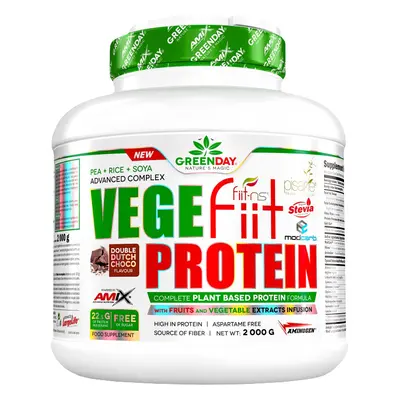 Amix Vegefiit Protein 2000 g földimogyoró-csokoládé-karamell