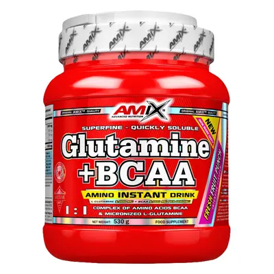 Amix Glutamine + BCAA 530 g friss erdei gyümölcsök