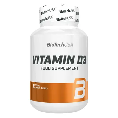 BioTech USA Vitamin D3 120 tabletta