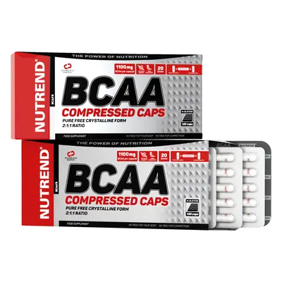 Nutrend BCAA Compressed Caps 120 kapszula