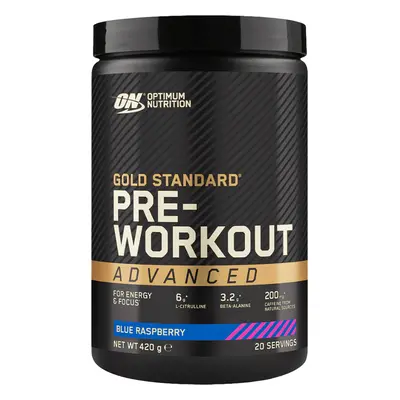 Optimum Nutrition Gold Standard Pre-Workout Advanced 420 g kék málna