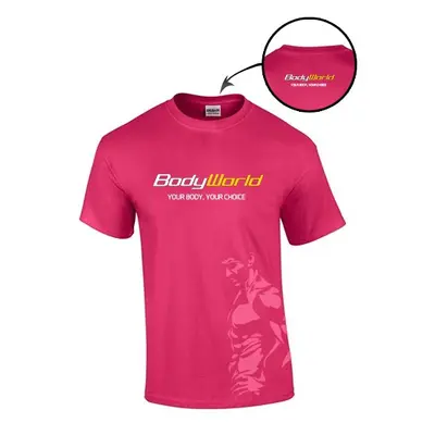 BodyWorld Mens BodyWorld T-shirt rózsaszín L