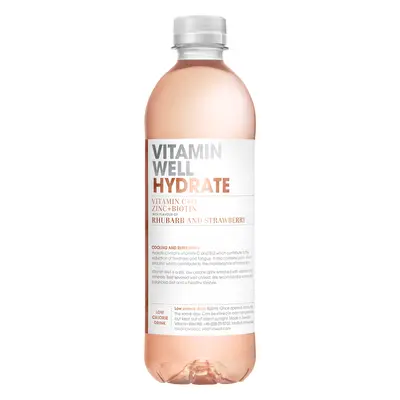 Vitamin Well Hydrate 500 ml rebarbara-eper