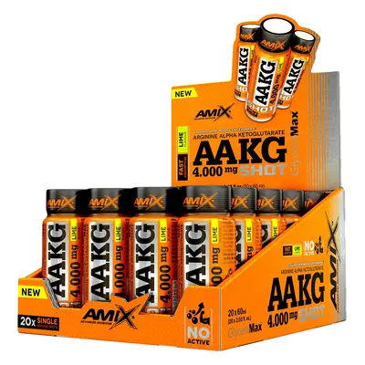 Amix AAKG Shot BOX 20 x 60 ml zöldcitrom