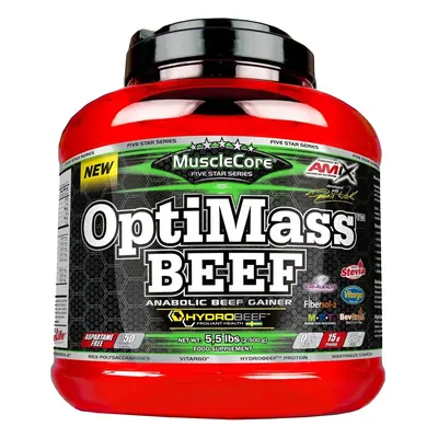 Amix MuscleCore® OptiMass™ Beef 2500 g csokoládé-kókusz