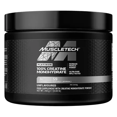 MuscleTech Platinum 100% Creatine Monohydrate 200 g