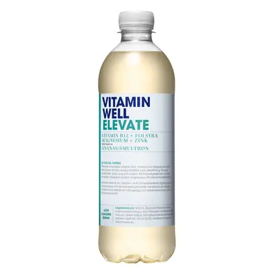 Vitamin Well Elevate 500 ml ananász-vadeper