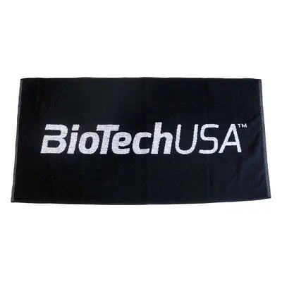 BioTech USA Törölköző 100 x 50 cm fekete