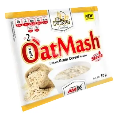 Amix Mr. Popper's Oat Mash 50 g földimogyoróvaja-süti