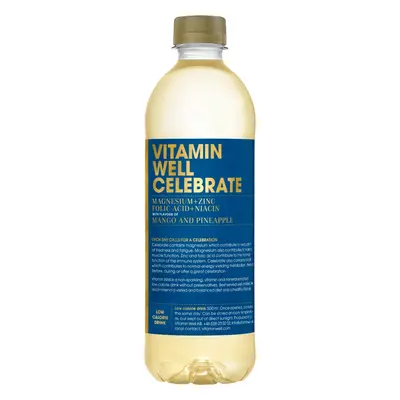 Vitamin Well Celebrate 500 ml ananász-mangó