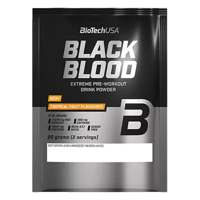 BioTech USA Black Blood NOX+ 20 g trópusi gyümölcsök