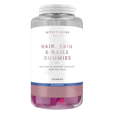 MyProtein MyVitamins Hair, Skin & Nails Gummies 60 gumicukor áfonya