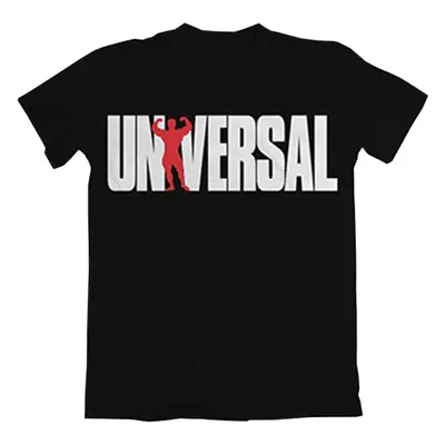 Universal Universal Logo Tee fekete S