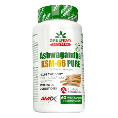 Amix GreenDay ProVegan Ashwagandha KMS-66 Pure 60 kapszula