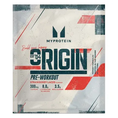 MyProtein Origin Pre-Workout 20 g sour apple