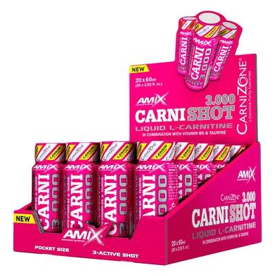 Amix CarniShot 3000 BOX 20 x 60 ml citrom