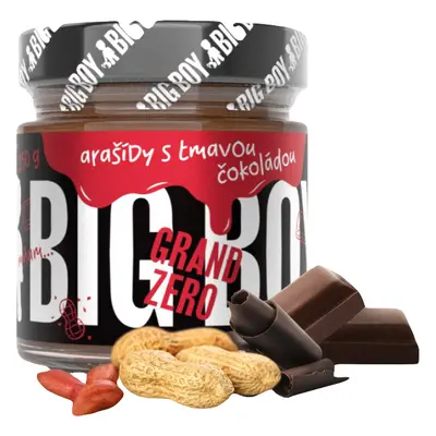 Big Boy Grand Zero Dark 250 g földimogyoró-csokoládé