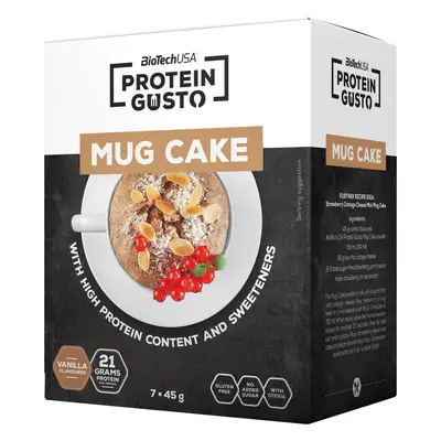 BioTech USA Protein Gusto Mug Cake 7 x 45 g vanília