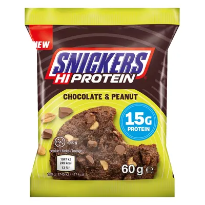 Mars Snickers HiProtein Cookie 60 g csokoládé-földimogyoró