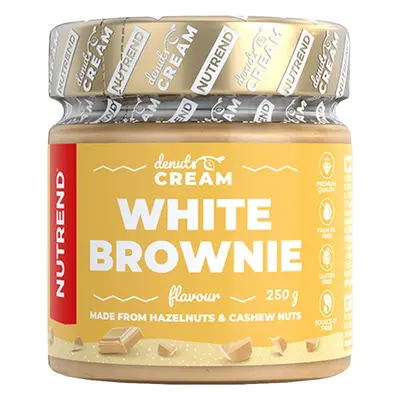 Nutrend DeNuts Cream White brownie 250 g white brownie