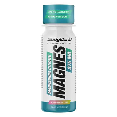 BodyWorld Magnesium Shot 80 ml málna-zöldcitrom