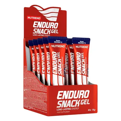 10x Nutrend Endurosnack 75 g (tubus) narancs