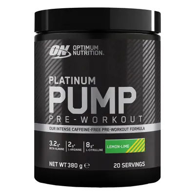 Optimum Nutrition Platinum Pump Pre-workout 380 g citromzöld-citrom