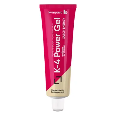 Kompava K 4 Power Gel 70 g málna-zöldcitrom