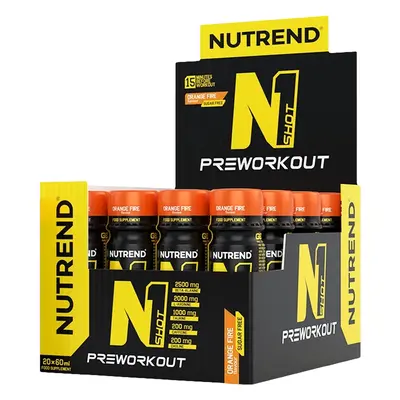 20x Nutrend N1 Shot 60 ml orange fire