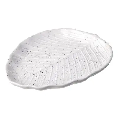 Tognana Szervírozó tál, Leaf, 21 x 18 x 3 cm, porcelán, fehér