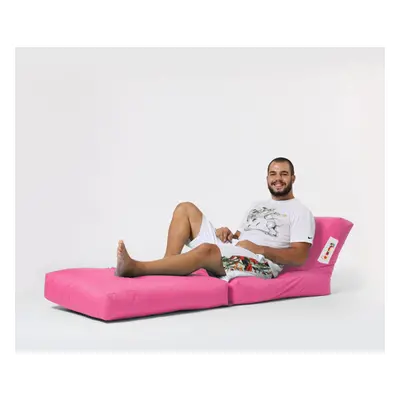 Siesta Kihúzható fotel, Ferndale Bean Bag, 55 - 180 cm, vízhatlan poliészter, rózsaszín