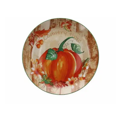 Tognana Kerek szervírozó tál, Pumpkin, 30 cm Ø, porcelán, színes