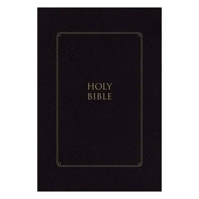 "Kjv, Thompson Chain-Reference Bible, Leathersoft, Black, Red Letter, Thumb Indexed, Comfort Pri