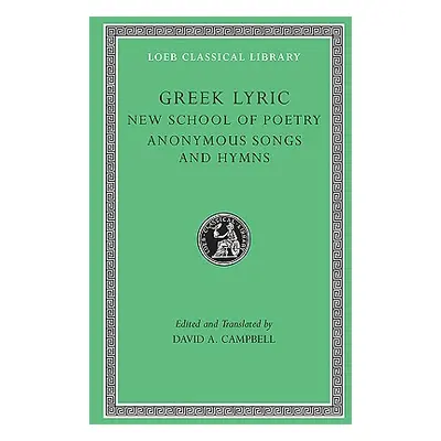 "Greek Lyric" - "" ("Campbell David a.")