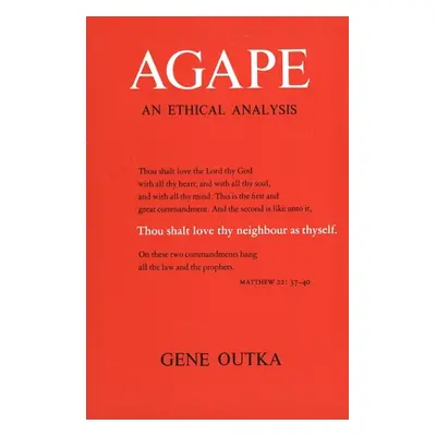 "Agape" - "" ("Outka Gene")