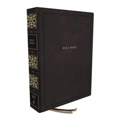 "Nkjv, Reference Bible, Wide Margin Large Print, Leathersoft, Black, Red Letter Edition, Comfort