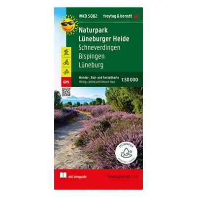 "Luneburg Heath Nature Park, hiking, cycling and leisure map 1:50,000, freytag & berndt, WKD 508