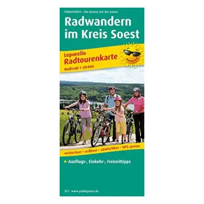 "Cycle touring in the district of Soest, cycle tour map 1:50,000" - "" ("")