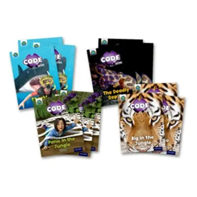 "Project X CODE Extra: Green Book Band, Oxford Level 5: Jungle Trail and Shark Dive, Class pack 