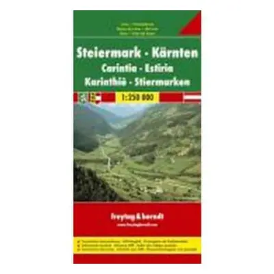 "Styria - Carinthia Road Map 1:250 000" - "" ("Freytag & Berndt")