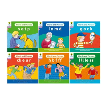 "Oxford Reading Tree: Floppy's Phonics Decoding Practice: Oxford Level 1+: Mixed Pack of 6" - ""