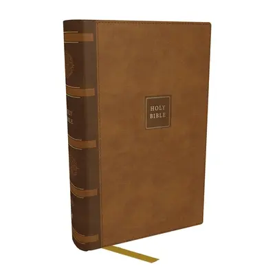 "KJV Compact Bible W/ 43,000 Cross References, Brown Leathersoft, Red Letter, Comfort Print: Hol