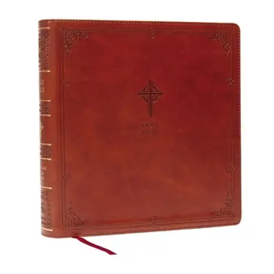 "Nabre XL, Catholic Edition, Leathersoft, Brown, Comfort Print: Holy Bible" - "" ("Catholic Bibl