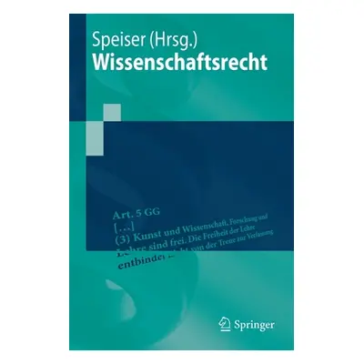 "Wissenschaftsrecht" - "" ("Speiser Guido")