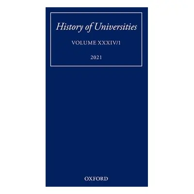 "History of Universities: Volume XXXIV/1: A Global History of Research Education: Disciplines, I