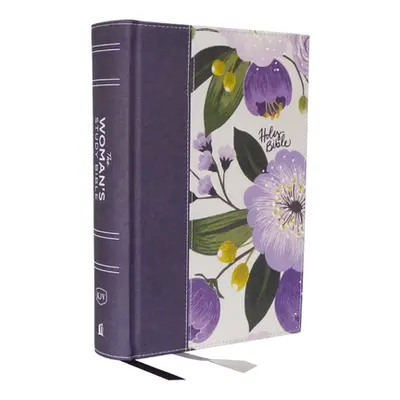 "Kjv, the Woman's Study Bible, Purple Floral Cloth Over Board, Red Letter, Full-Color Edition, C