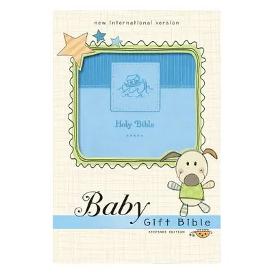 "Niv, Baby Gift Bible, Holy Bible, Leathersoft, Blue, Red Letter, Comfort Print: Keepsake Editio