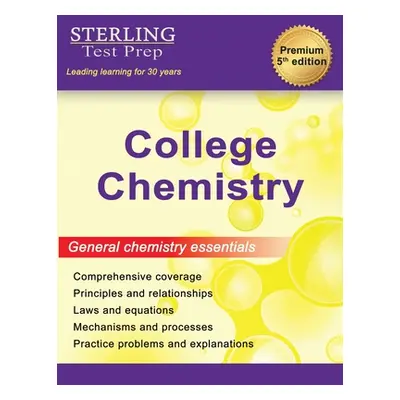 "College Chemistry: Complete General Chemistry Review" - "" ("Test Prep Sterling")